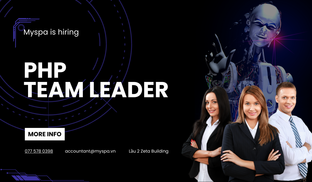 [TUYỂN DỤNG] Mô Tả Công Việc Trưởng Nhóm PHP (PHP Team Leader)