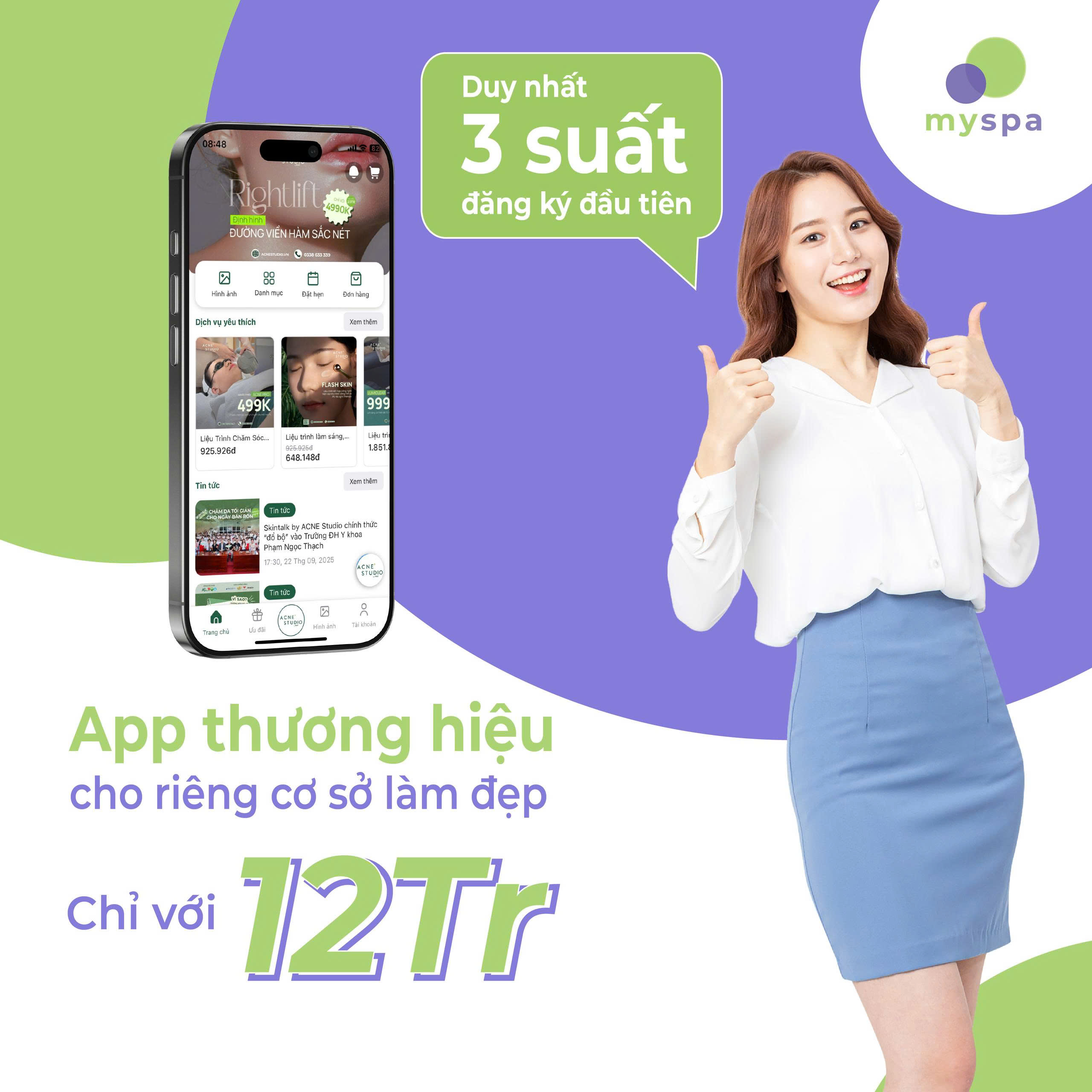 Sở Hữu App Thương Hiệu Riêng Đẳng Cấp Chỉ Với 12 Triệu Đồng – chỉ 3 suất sớm nhất