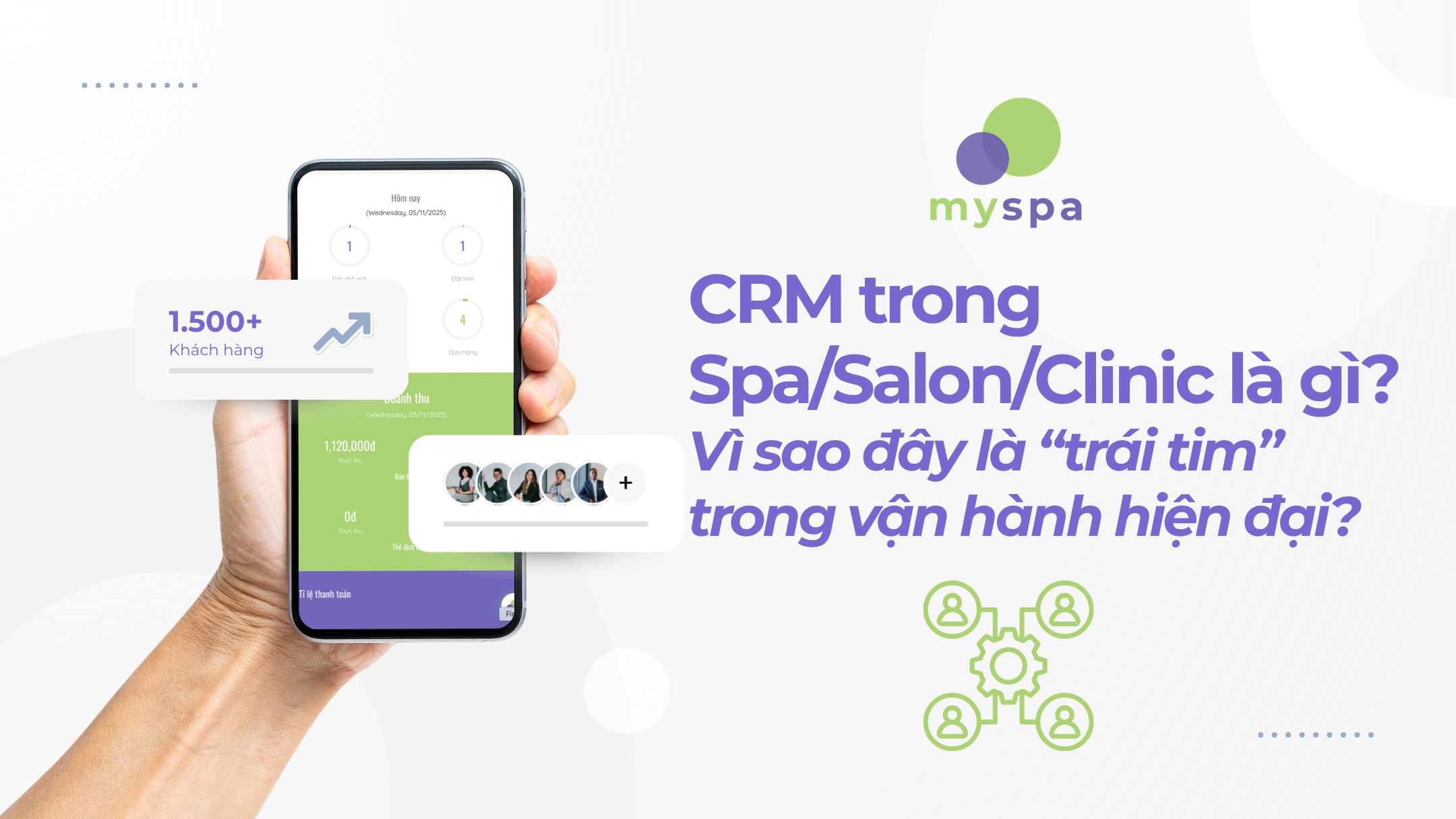 CRM trong Spa/Salon/Clinic là gì?  Vì sao đây là “trái tim” trong vận hành hiện đại?