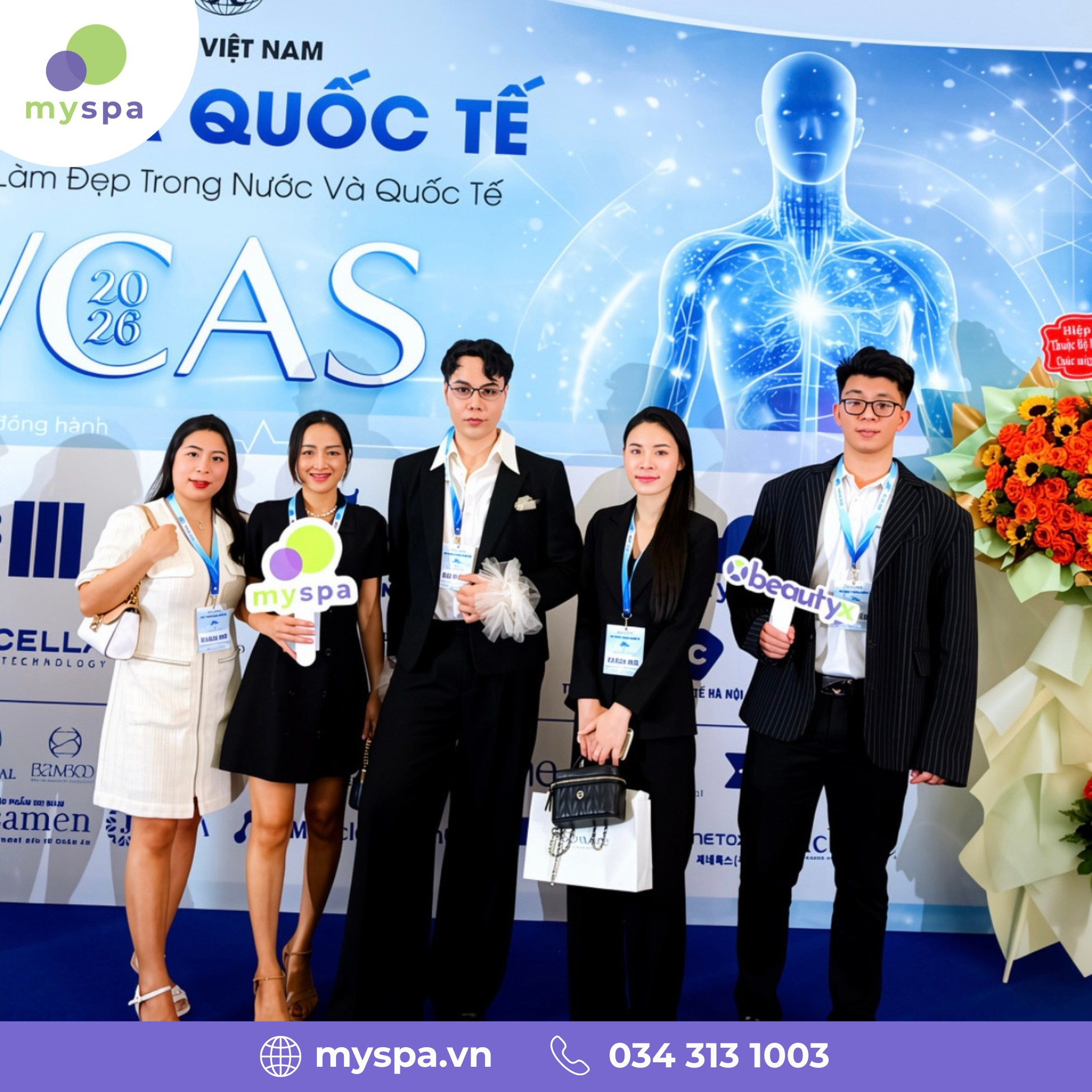 Myspa vinh dự đồng hành cùng hội nghị WCAS HCM 2026
