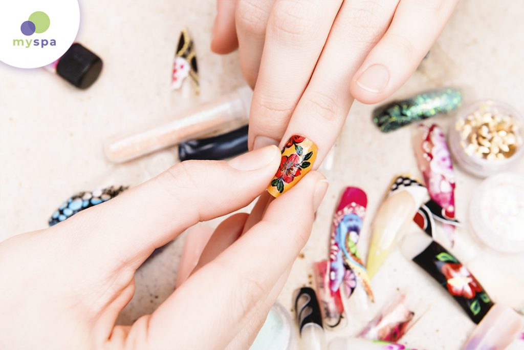 Làm nail đẹp với họa tiết “chiếm sóng” thị trường làm đẹp