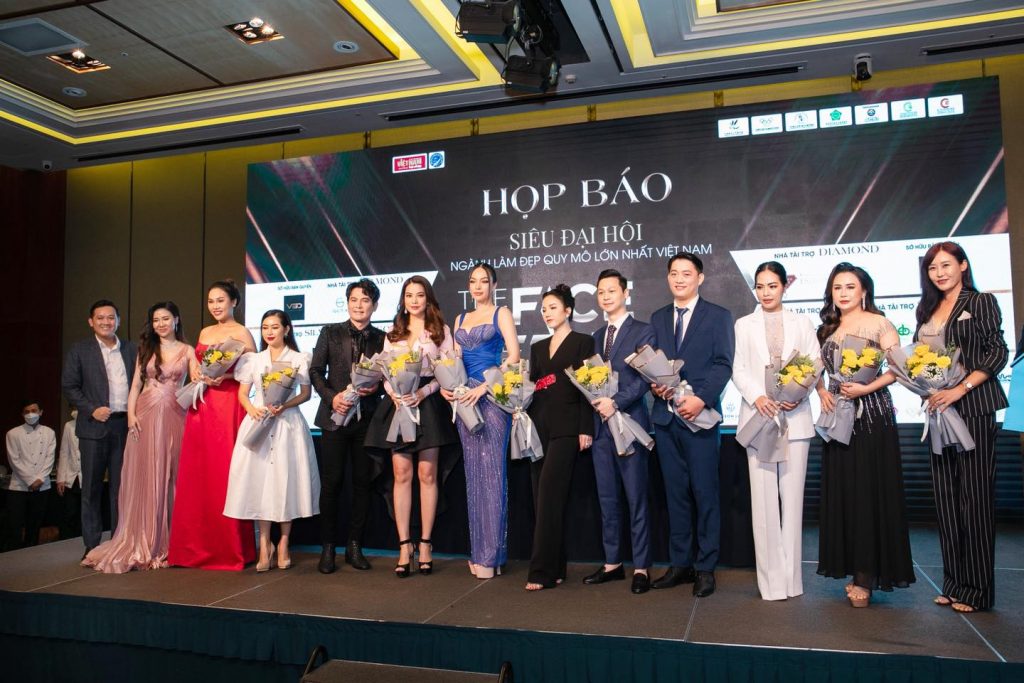 Họp báo giới thiệu The Face Beauty 2022