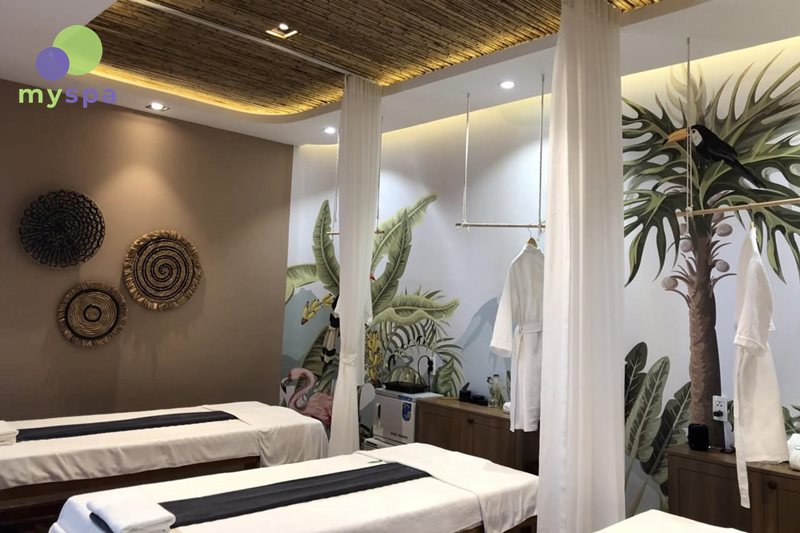 Không gian phòng tại Tropical Garden Spa