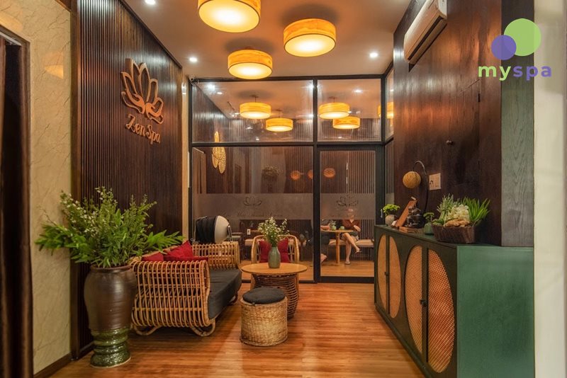 Không gian spa tại Zenn Clinic