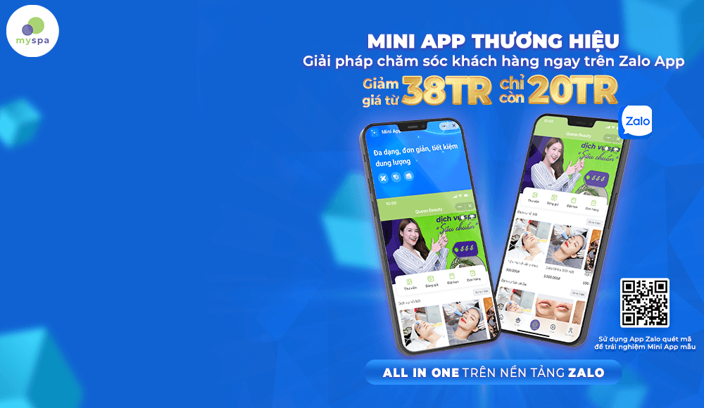 MYSPA LÀM ĐỐI TÁC TRIỂN KHAI MINI APP