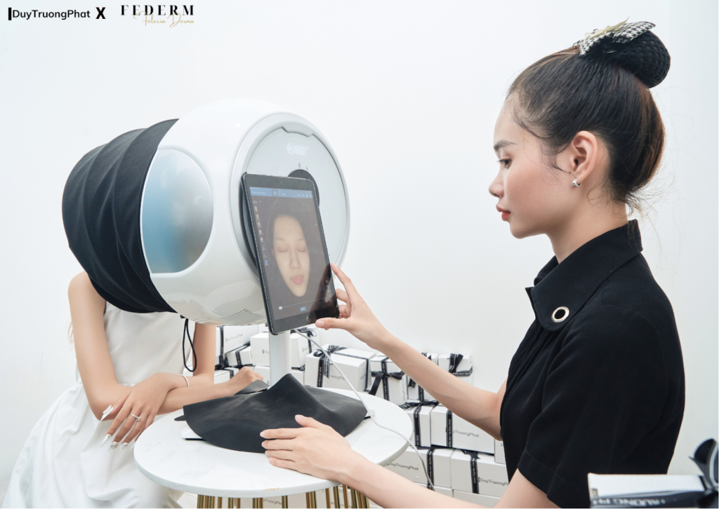 Soi da bằng máy AI MEICET
