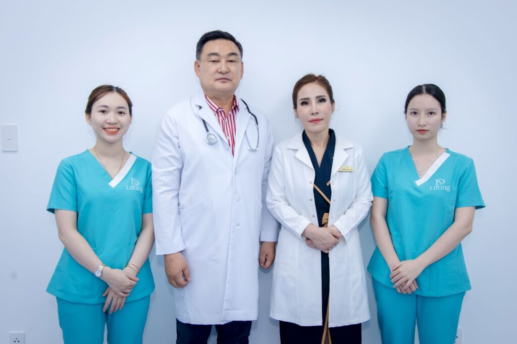 Đại diện đội ngũ chuyên gia Hàn Quốc - KTV tại KD Lifting