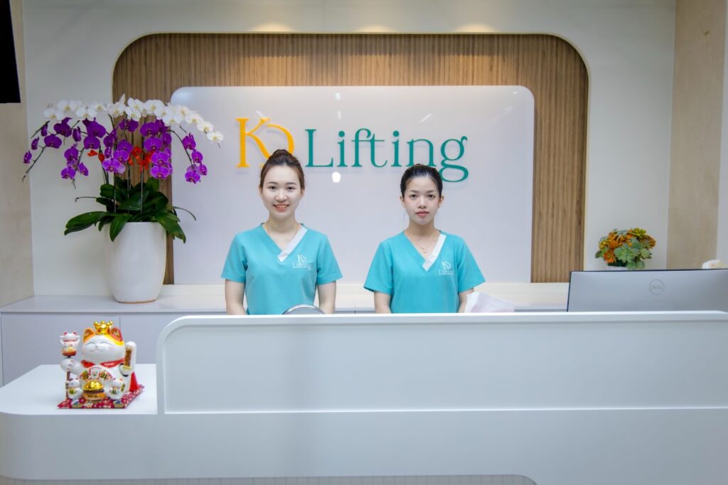 Không gian hiện đại, sang trọng tại KD Lifting được bày trí theo phong cách tối giản