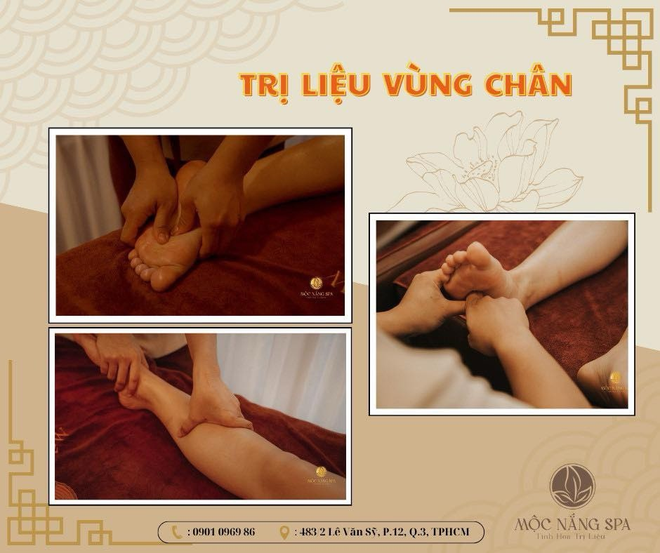 Massage trị liệu tại Mộc Nắng Spa