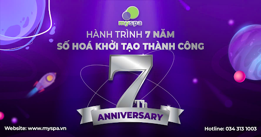 Chúc mừng sinh nhật Myspa tròn 7 tuổi
