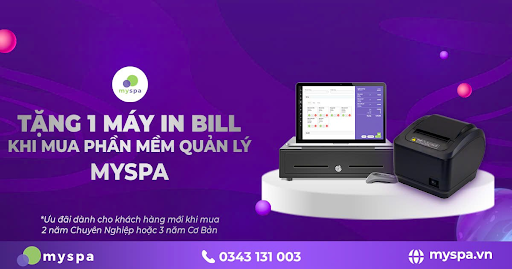 Tặng máy in bill