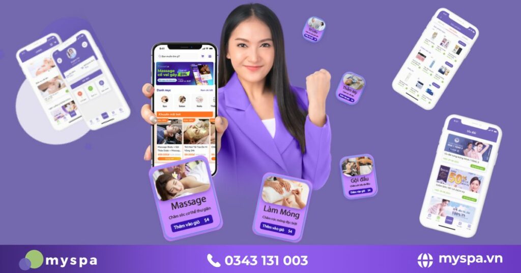 thiết kế app spa